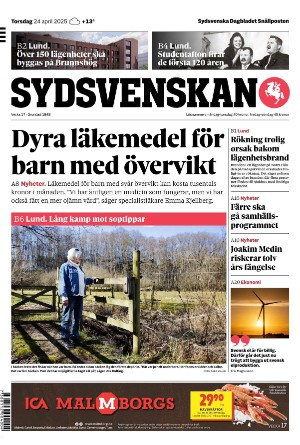 Sydsvenska Dagbladet - Lund 2025-04-24