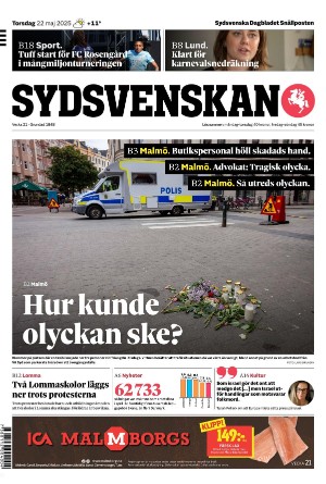 Sydsvenska Dagbladet - Malmø 2025-05-22