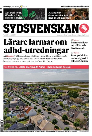 Sydsvenska Dagbladet - Malmø 2025-06-09