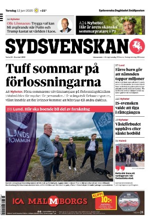 Sydsvenska Dagbladet - Malmø 2025-06-12