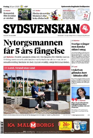 Sydsvenska Dagbladet - Malmø 2025-06-20