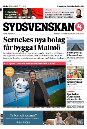 Sydsvenska Dagbladet - Malmø 2025-06-28