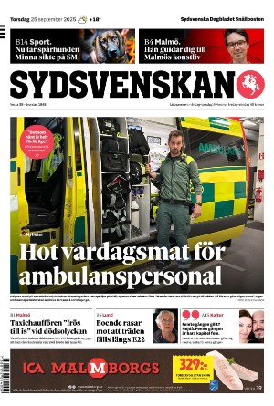 Sydsvenska Dagbladet - Malmø 2025-09-25