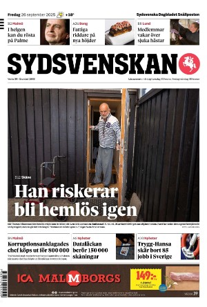 Sydsvenska Dagbladet - Malmø 2025-09-26