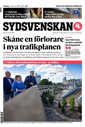 Sydsvenska Dagbladet - Malmø 2025-10-01