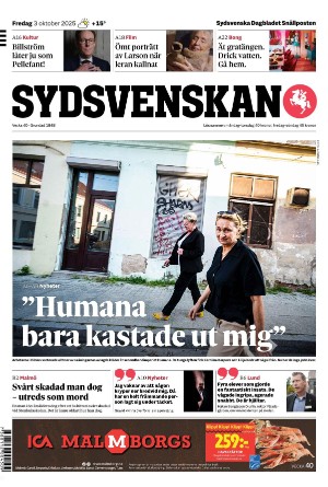 Sydsvenska Dagbladet - Malmø 2025-10-03