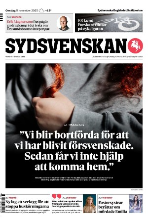 Sydsvenska Dagbladet - Malmø 2025-11-05