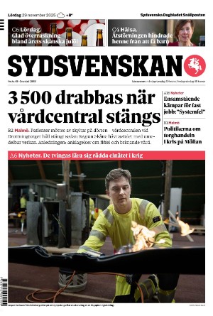 Sydsvenska Dagbladet - Malmø 2025-11-29