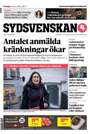Sydsvenska Dagbladet - Malmø 2026-01-08