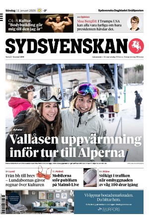 Sydsvenska Dagbladet - Malmø 2026-01-11