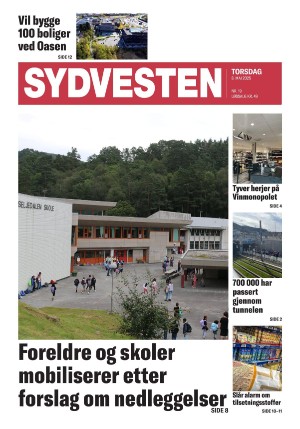 Forside Sydvesten