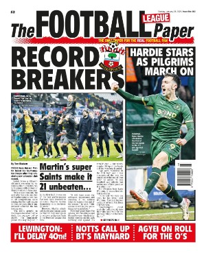 The Football League Paper 1/21/24