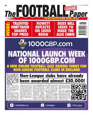 The Football League Paper 2/11/24