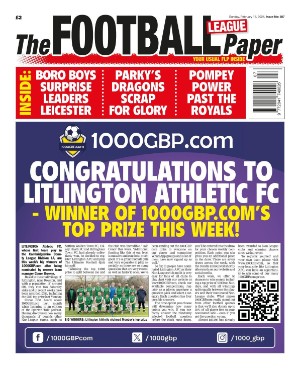 The Football League Paper 2/18/24