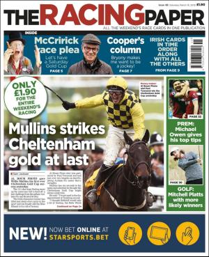The Racing Paper 3/16/19