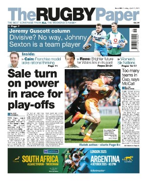 The Rugby Paper 4/20/25