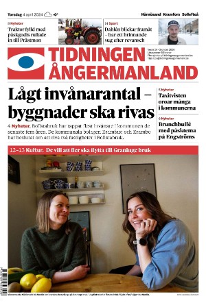Tidningen Ångermanland 2024-04-04