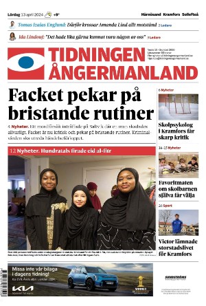 Tidningen Ångermanland 2024-04-13