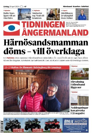 Tidningen Ångermanland 2024-04-20