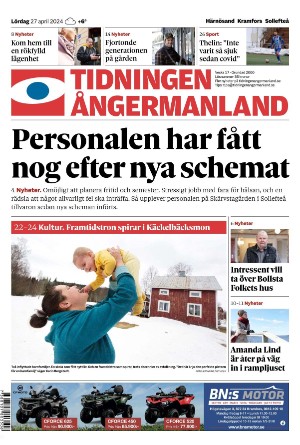 Tidningen Ångermanland 2024-04-27