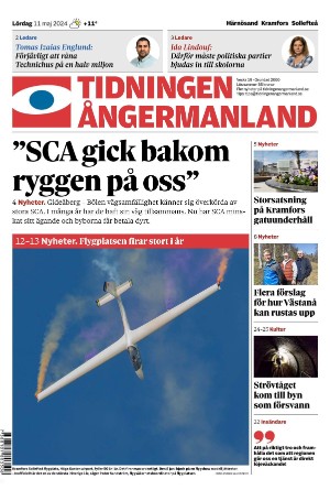 Tidningen Ångermanland 2024-05-11