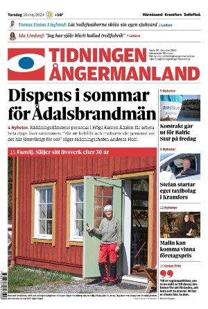 Tidningen Ångermanland 2024-05-16