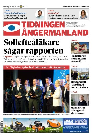 Tidningen Ångermanland 2024-05-18