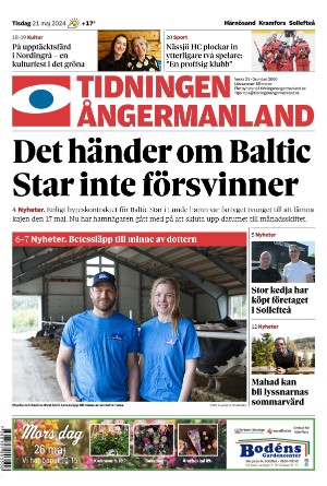 Tidningen Ångermanland 2024-05-21