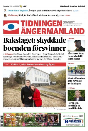 Tidningen Ångermanland 2024-05-23