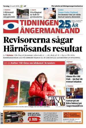 Tidningen Ångermanland 2025-04-24
