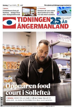 Tidningen Ångermanland 2025-04-27