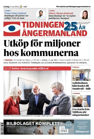 Tidningen Ångermanland 2025-05-03