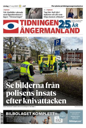 Tidningen Ångermanland 2025-05-17
