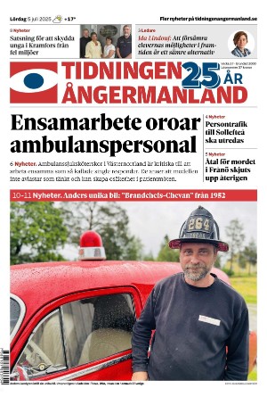 Tidningen Ångermanland 2025-07-05