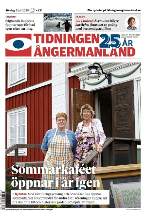 Tidningen Ångermanland 2025-07-06
