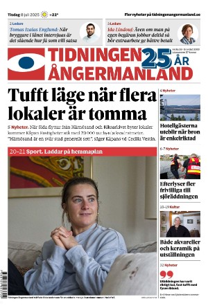 Tidningen Ångermanland 2025-07-08