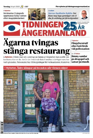 Tidningen Ångermanland 2025-07-24