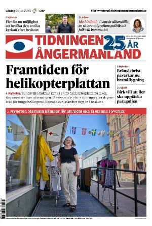 Tidningen Ångermanland 2025-07-26