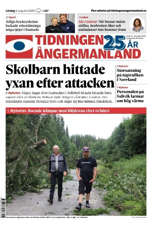 Tidningen Ångermanland 2025-08-02