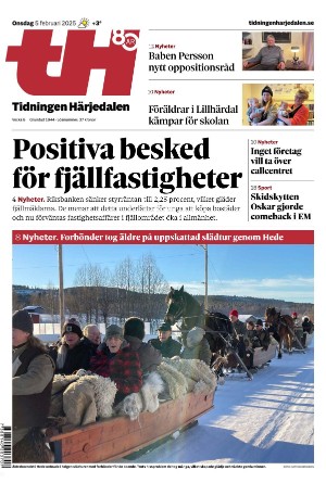 Tidningen Härjedalen 2025-02-05