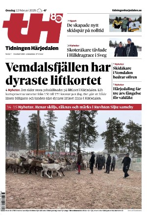 Tidningen Härjedalen 2025-02-12