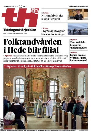 Tidningen Härjedalen 2025-03-04
