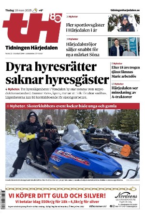 Tidningen Härjedalen 2025-03-18