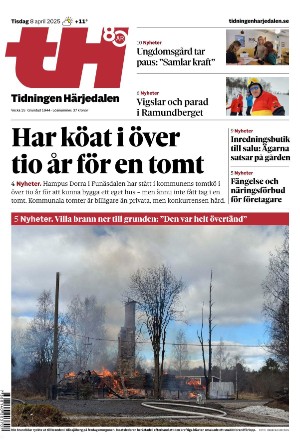 Tidningen Härjedalen 2025-04-08