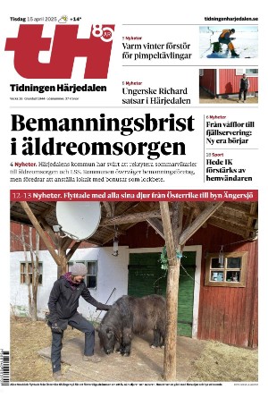Tidningen Härjedalen 2025-04-15