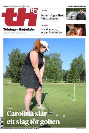 Tidningen Härjedalen 2025-08-12
