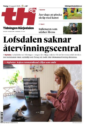 Tidningen Härjedalen 2025-08-19