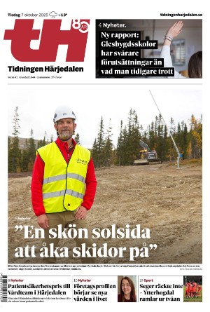 Tidningen Härjedalen 2025-10-07