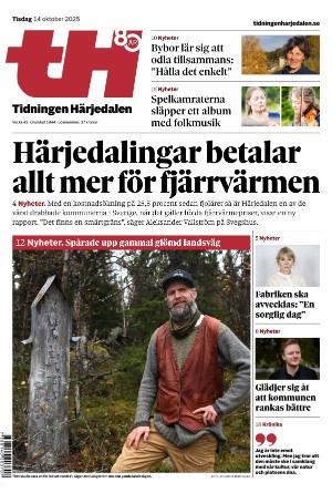 Tidningen Härjedalen 2025-10-14