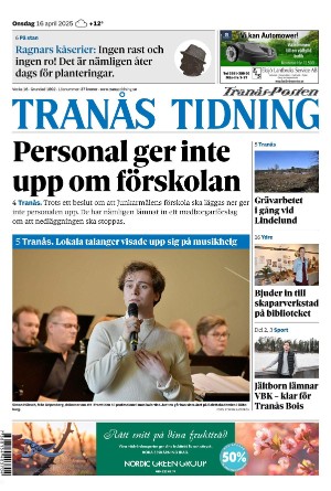 Tranås Tidning 2025-04-16